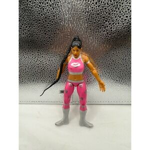 WWE Action Figure Bianca Belair‎ Pink Braids Wrestling Toy